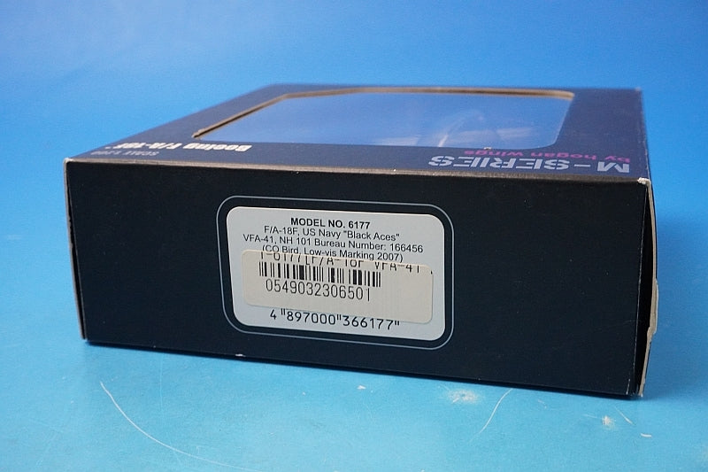 1:200 F/A-18F US Navy VFA-41 Black Aces NH101 6177 Hogan airplane model