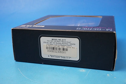 1:200 F/A-18F US Navy VFA-41 Black Aces NH101 6177 Hogan airplane model