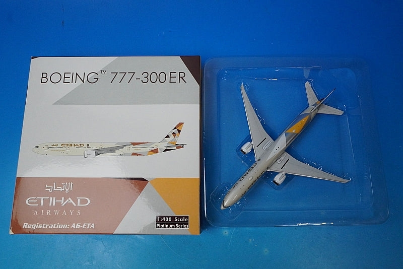 1:400 B777-300ER Etihad New Livery A6-ETA 11187 Phoenix airplane model