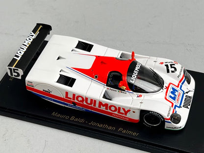 1:43 Spark RS1609 Raceland Custom Porsche 962C Sieger Norisring WM 1987 #15 M. Baldi / J. Palmer