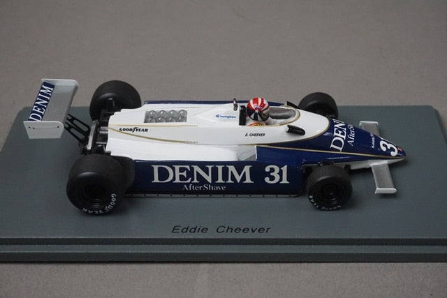 1:43 SPARK S4851 Ozella FA1 French GP E.Cheever 1980 #31