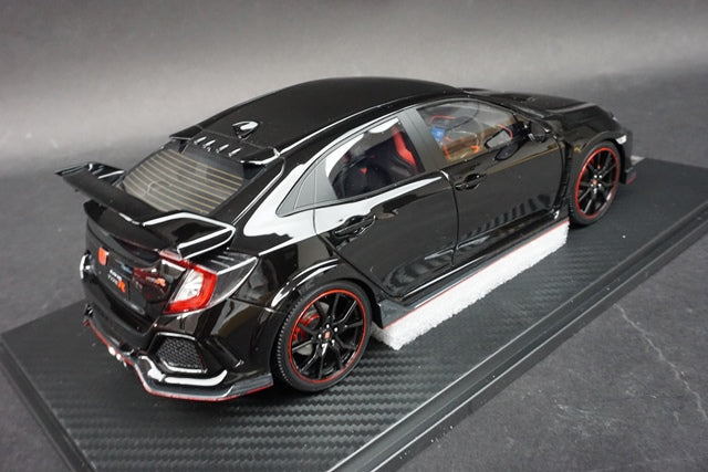 20B05-02 onemodel 1:18 Honda Civic Type-R FK8 Metallic Crystal Black