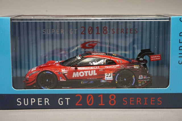 1:43 EBBRO 45623 NISMO MOTUL AUTECH GT-R GT500 2018 #23 Super GT