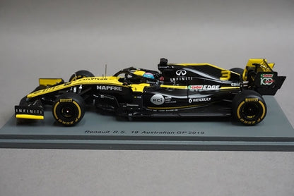 1:43 Spark S6075 Renault R.S.19 Australian Grand Prix 2019 #3 D. Ricciardo model car