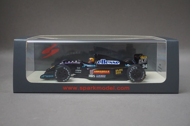 1:43 Spark S3892 Andrea Moda S921 Monaco GP 1992 #34 R. Moreno model car