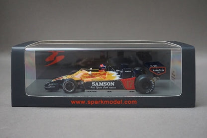 1:43 SPARK S7373 Shadow DN9 #17 Practice Monaco GP 1979 Jan Lammers