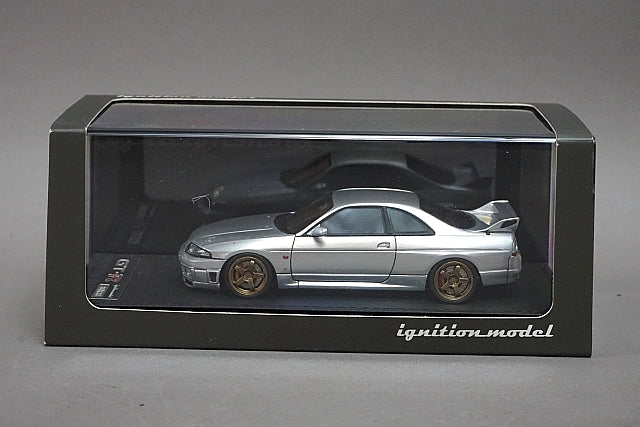 1:43 ignition model IG1367 Nissan Skyline GT-R (BCNR33) V-spec Silver