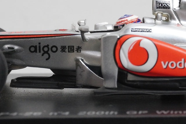 1:43 Spark S3029 McLaren MP4-26 200th GP Hungarian GP 2011 #4 model car