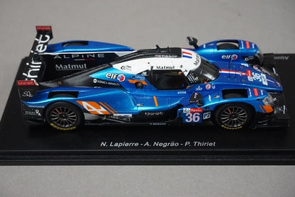 1:43 SPARK S7021 Alpine A470 Gibson Signatech Matmut LMP2 Class Le Mans 24 Hours Winner 2018 #36