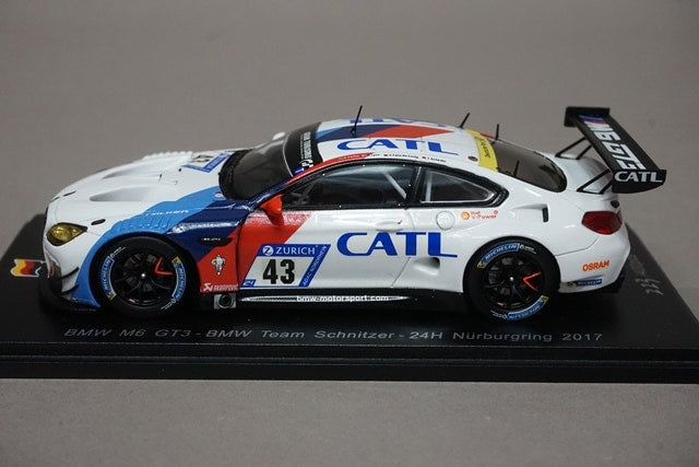 1:43 SPARK SG367 BMW M6 GT3 BMW Team Schnitzer Nurburgring 24H 2017 #43