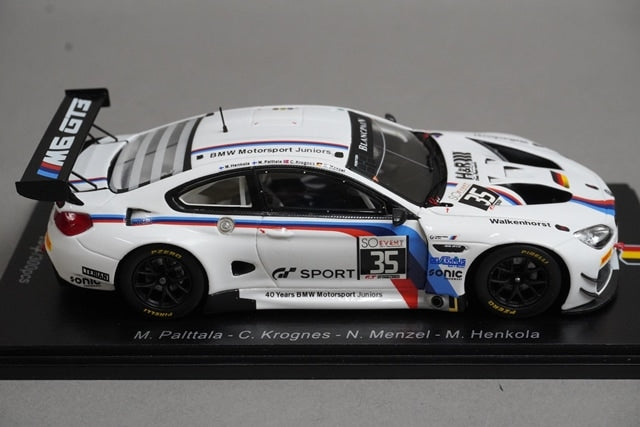 1:43 SPARK SB177 BMW M6 GT3 Walkenhorst Motorsport SPA 24h 2017 #35 model car