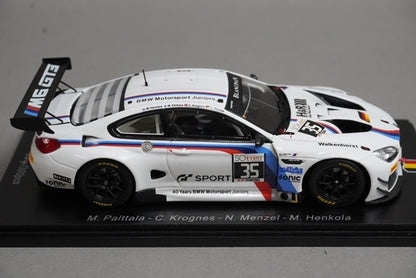1:43 SPARK SB177 BMW M6 GT3 Walkenhorst Motorsport SPA 24h 2017 #35 model car