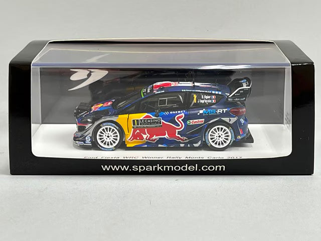 1:43 SPARK S5154 Ford Fiesta Monte Carlo Rally Winner 2017 #1
