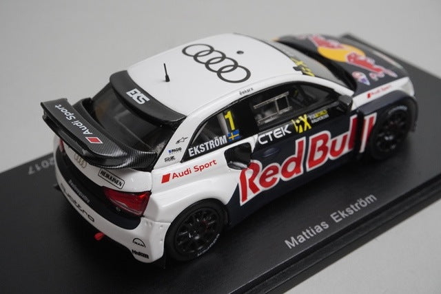 1:43 SPARK S5860 Audi S1 EKS RX #1 winner World RX of Hockenheim 2017 model car
