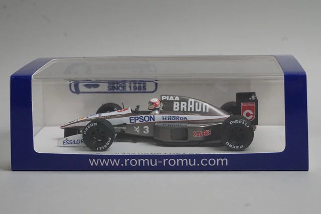 1:43 SPARK ROMU039 Tyrrell 020 Honda USA GP Satoru Nakajima 1991 #3