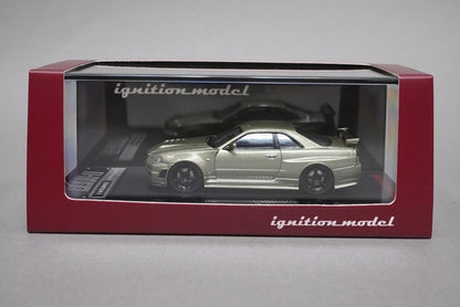 1:64 Ignition model IG1873 Nissan NISMO R34 GT-R Z-tune Green Metallic model car