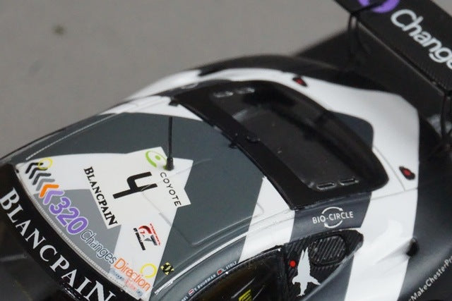 1:43 Spark SB205 Mercedes-AMG GT3 Black Falcon Team SPA 24H 5th 2018 #4 model car