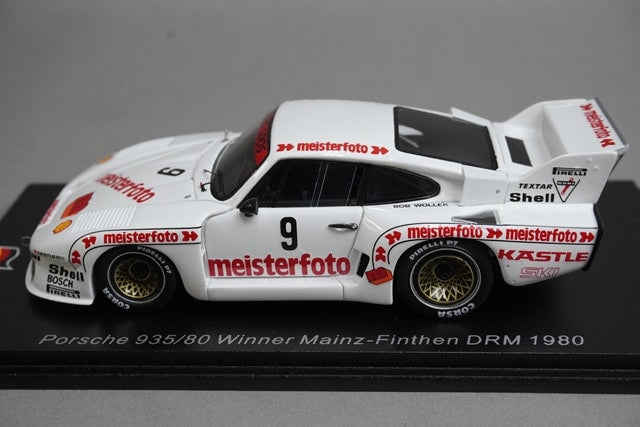 1:43 SPARK SG461 Porsche 935:80 DRM Mainz-Finthen Winner 1980 #9 B. Wollek model car
