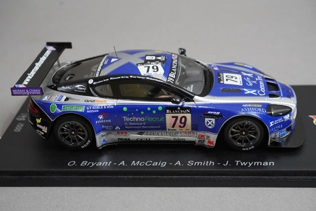 1:43 SPARK SB022 Aston Martin DBRS9 SPA 24h 2011 #79 model car