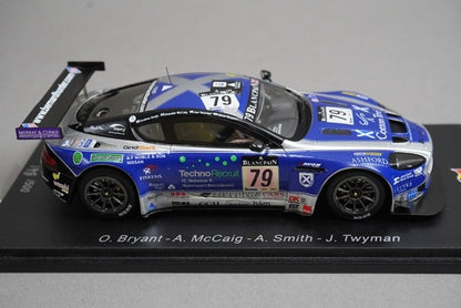 1:43 SPARK SB022 Aston Martin DBRS9 SPA 24h 2011 #79 model car