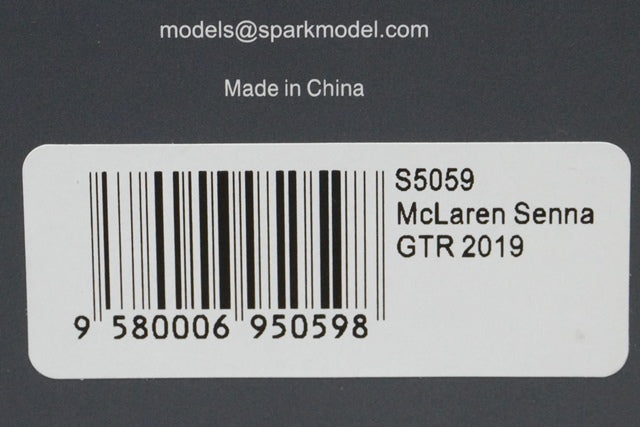 1:43 SPARK S5059 McLaren Senna GTR 2019 #12