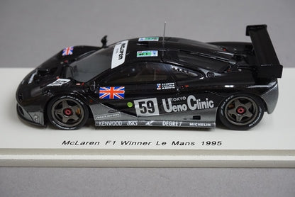 1:43 Spark 43LM95 McLaren F1 Le Mans Winner 1995 #59 model car