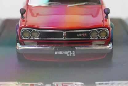 1:43 ignition model IG0222 Nissan Skyline 2000 GT-R KPGC10 Red