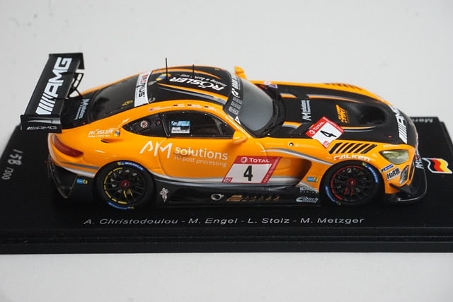1:43 SPARK SG710 Mercedes AMG GT3 Team HRT Pole Position Nurburgring 24h 2020#4