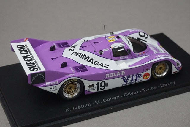 1:43 SPARK KBS017 Porsche 962C LM Le Mans 1990 #19 model car