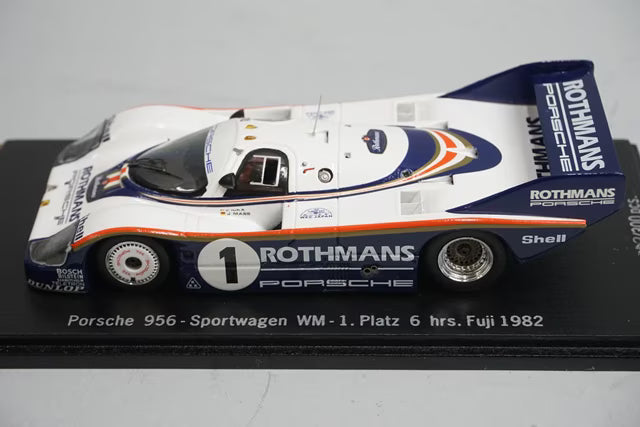1:43 Spark CAP04311025 Kartima Custom Porsche 956 Sportwagen WM 1.Platz Fuji 6 hrs. 1982 #1 Rothmans Specification