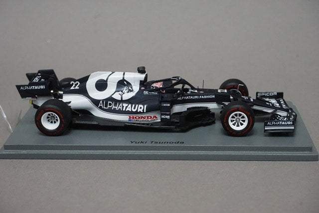 1:43 SPARK S7853 Scuderia AlphaTauri AT02 Abu Dhabi GP Yuki Tsunoda 2021 #22