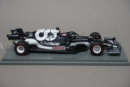 1:43 SPARK S7853 Scuderia AlphaTauri AT02 Abu Dhabi GP Yuki Tsunoda 2021 #22