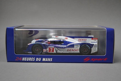 1:43 SPARK S2376 Toyota TS030 Hybrid Toyota Racing Le Mans 2012 #7 model car