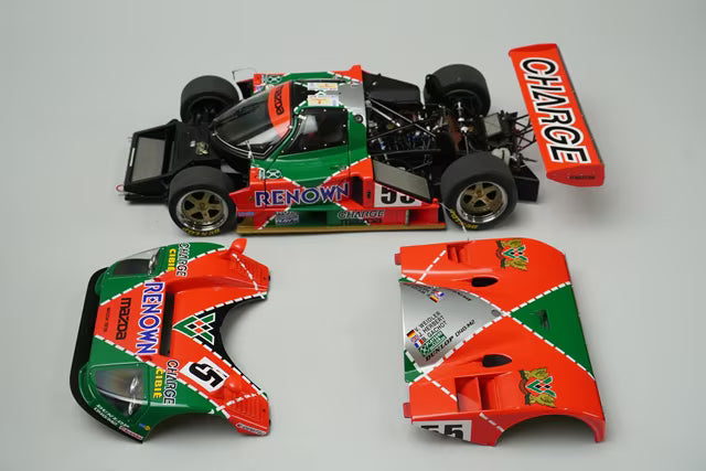 1:18 AUTOart 89142 Mazda 787B Le Mans Winner 1991 #55 with Trophy