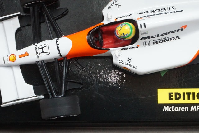 1:43 MINICHAMPS McLaren MP4/7 Honda V12 A.Senna 1992 #1 ASC No.6