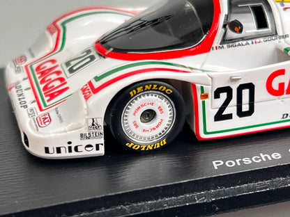 1:43 Spark S4436 Porsche 956 Le Mans 7th 1984 #20 M. Sigara / O. Larrauri / J. Gouillet