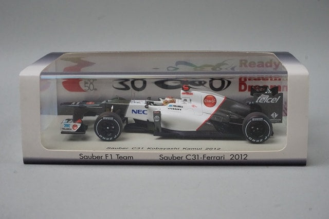 1:43 SPARK SS04 Suzuka Circuit Custom Sauber C31 Ferrari 2012 #14 model car