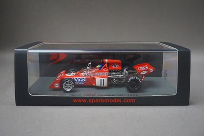 1:43 SPARK S7164 March 721X Belgian GP 1972 #11 R.Peterson model car