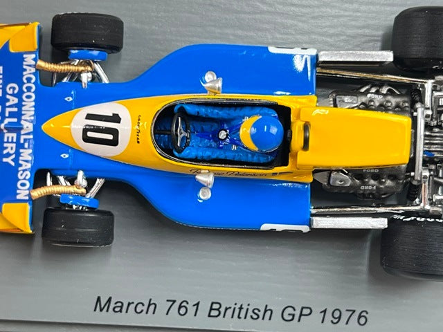1:43 SPARK S7270 March 761 British GP R.Peterson 1976 #10