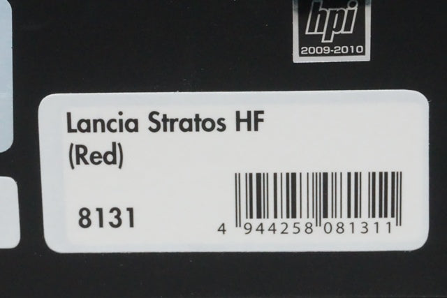 1:43 HPI 8131 Lancia Stratos HF Red