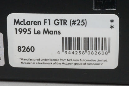 1:43 HPI 8260 McLaren F1 GTR Le Mans 1995 #25 L.O-Jones/P-H.Raphanel/P.Alliot