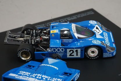 1:43 HPI 941 Porsche 956 LH Le Mans 1983 #21 Mario Andretti Michael Andretti Phillippe Alliot