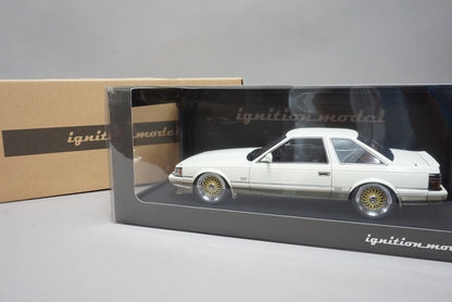 1:18 ignition model IG0372 Toyota Soarer 3.0 GT Limited GZ10 White / Gold Two Tone BBS RS Type Wheel