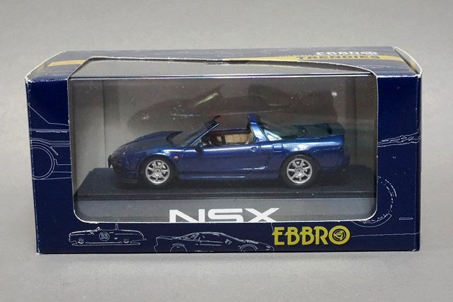 1:43 EBBRO 43035 Honda NSX-T Metallic Blue model car