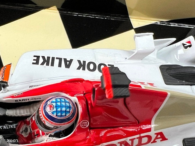 1:43 MINICHAMPS 400030116 B･A･R Honda 005 Japanese GP 2003 #16 T.Sato model car