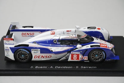 1:43 SPARK S2377 Toyota TS030 Hybrid Toyota Racing Le Mans 2012 #8 model car