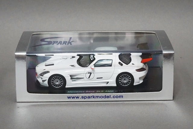 1:43 SPARK S1024 Mercedes Benz SLS AMG GT3 #7 model car