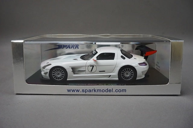 1:43 SPARK S1024 Mercedes Benz SLS AMG GT3 #7 model car