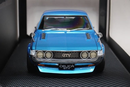 1:18 IG2593 ignition model Toyota Celica 1600GTV (TA22) Blue Metallic