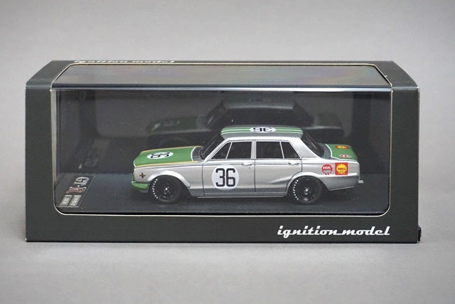 1:43 ignition model IG0173 Nissan Skyline 2000 GT-R (PGC10) 1969 JAF #36